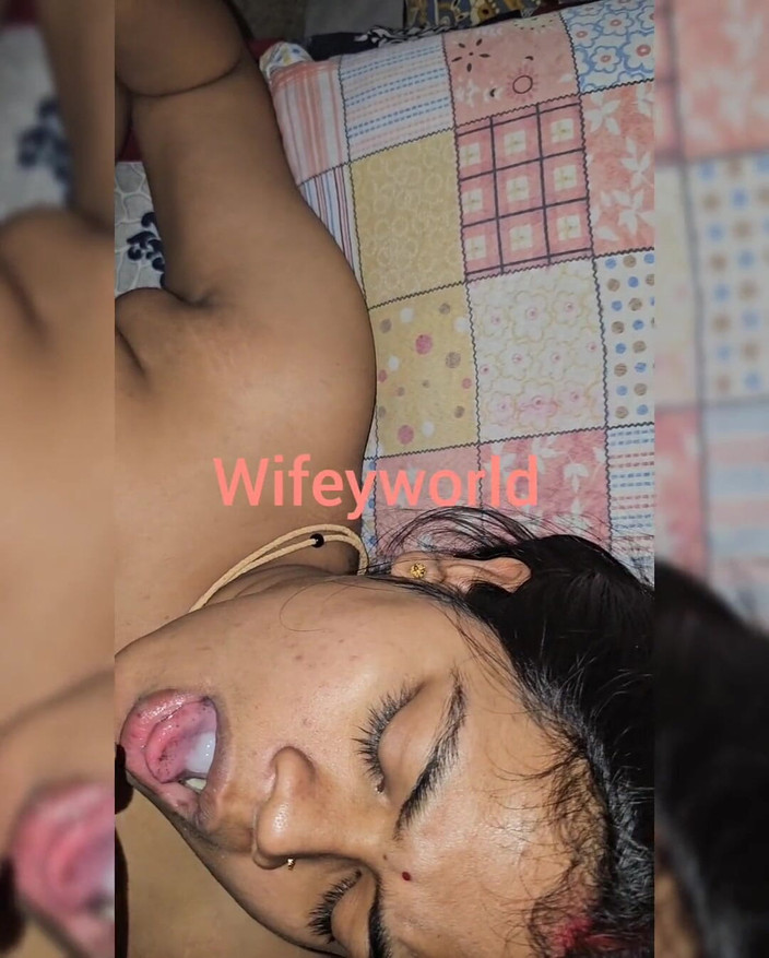 Wifeyworld2025: Hete grote lading ingeslikt