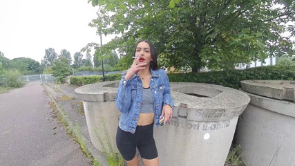VR smokers HD-2D Videos Only: Kim Model - Interview