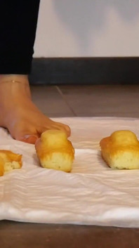 Crushing Snacks in Bare Feet Asmr