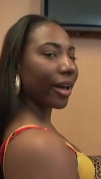 POV Sweet Big Natural Tits Black Girl India Gently Tries Out Amateur Porn with You.