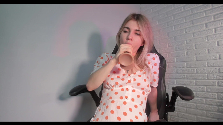 Misty Phoenix: Halsfick blowjob