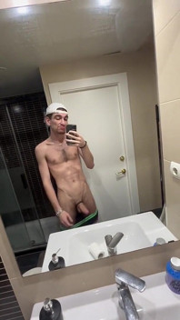 Playing with My Ass Ends in Cum in the Shower