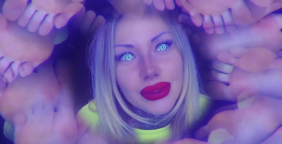 Mesmerizing Asmr! Follow the Foot Spiral! JOI I Know Nothing Gets You More Turned on Than My Hot Sexy and Soft Feet. (Goddess Misha Goldy)