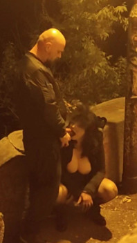 Amateur German Outdoor Blowjob