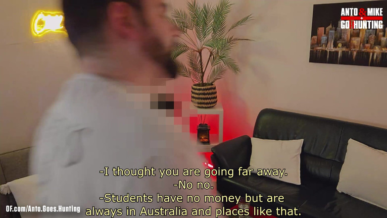 AntoGoesHunting: Estudiante Heterosexual Quiere Volver Y Intenta Follar Con Un Chico...