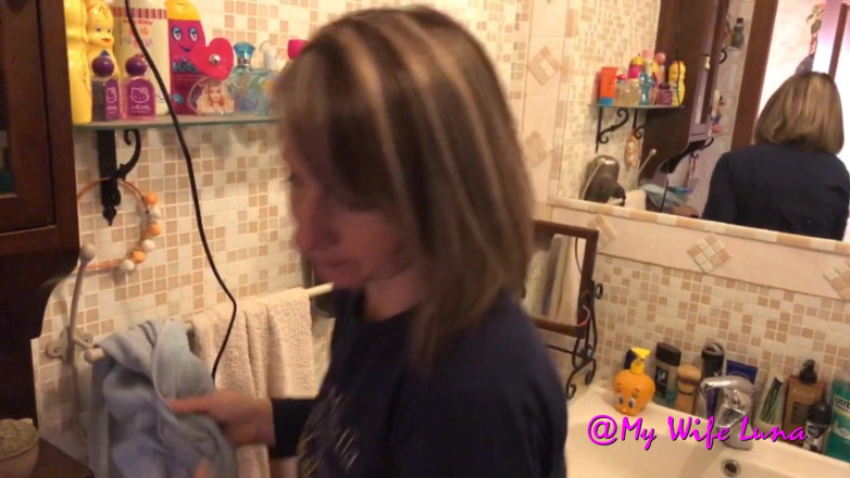 My Wife Luna: Wife fucked and buggered as she gets ready to go...