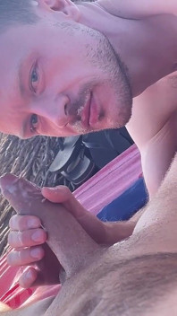 Julian Makes His Boyfriend Tim Cum