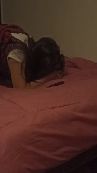 Por que você está tocando minha bunda? Eu gosto disso! Eu fiz a garota rabuda me visitar depois da aula!! É assim que nossa matemática projeto