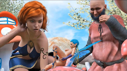 Visual Novels: Приключения Alenjas, часть 30 - тоже сквирт крошечной феи