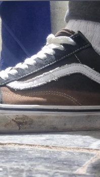 My Feets in Vans