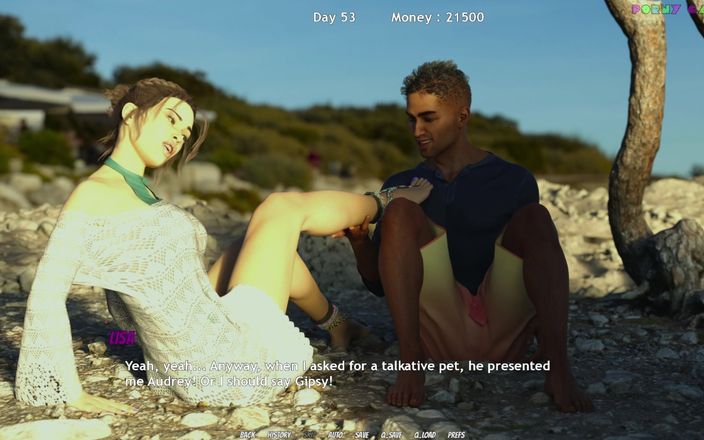 Porny Games: Penyelidikan Total Lisa! oleh dragofinder studio - wanita peliharaan lagi asik...
