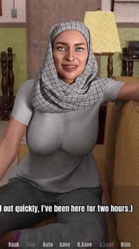 Rumah nenek #02 - 60 milf panas menggoda jantan bertuah dengan pantat besarnya yang bengkung - permainan lucah 3d