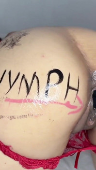 Pounding Hard All the Way to the Bottom of Blair Nymph's Pussy