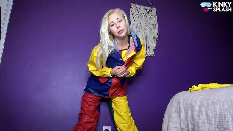 UKCuteGirl Lucy Lauren: Ma belle-mère vous habille en vêtements de pluie et waders -...