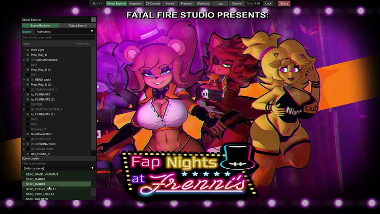 LewdArcade: Fap Nights в ночном клубе Frenni's Галерея секс-игры, play порно анимация коллекция