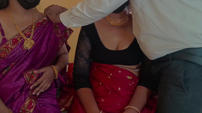 Laxi ammu: Housewifes Threesome Roleplay Fucking