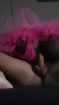 Sexy zadek ošukaný v tutu sukni