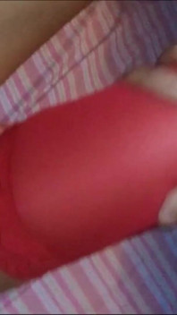 Rivestito pompino di nylon rosso