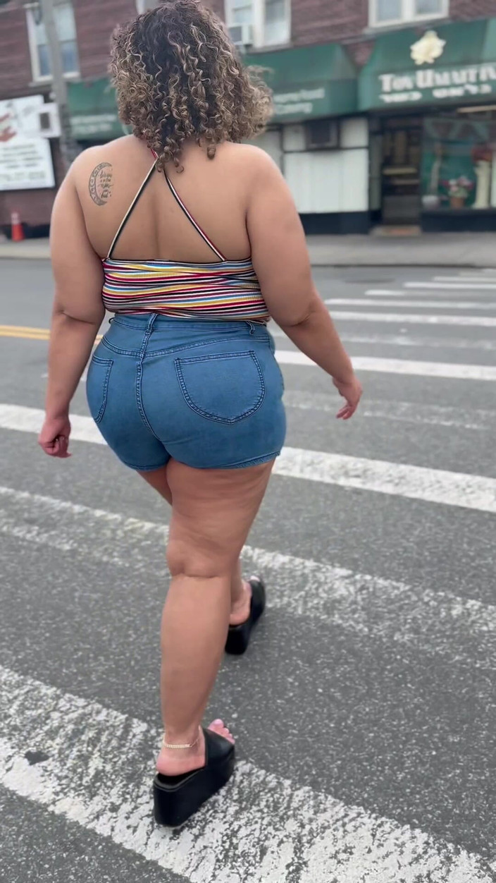 PutiLing: Leg złośliwiec - wysokie obcasy - mini spódnica - Puerto Rican Mami - Gruby...