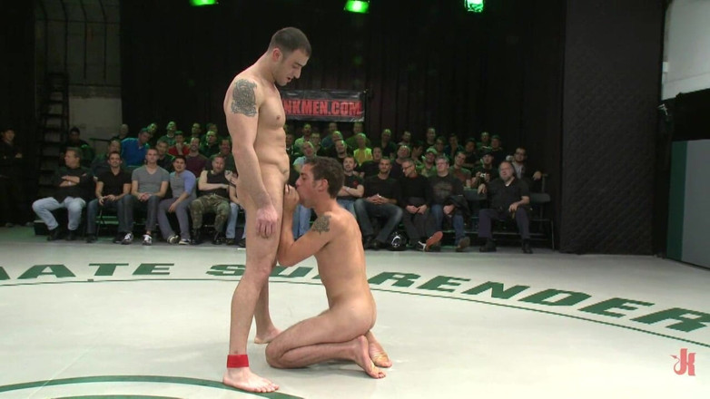 Naked Kombat: Spencer Reed и DJ против Patrick Rouge и Dean Tucker живая зрительская игра