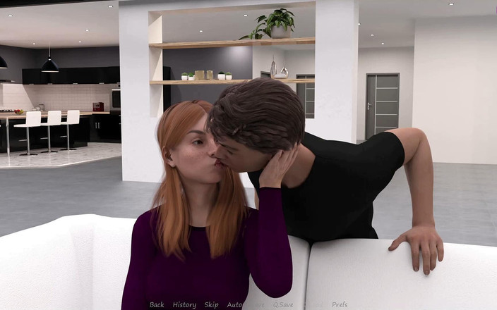 Adultgameplayvideos studio: 義理の兄の妻 #18 ジェニファーと私は誤ってお互いの唇にキスをしてしまいました