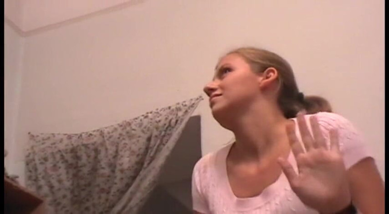 Femdom Austria: Stockinged beauty talking dirty in homemade video
