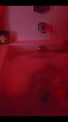 Late Night Red Led Light Therapy + Hot Bubble Bath thumbnail