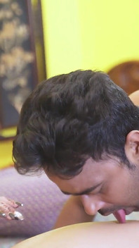 Desi Indian Stepmom Teaches Her Stepson How to Fuck After Office ( Hindi Audio )