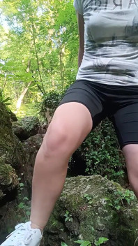 Masturbating by the River