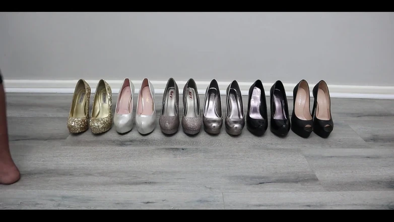 Kinky Lyrical: Trying on Different High Heels While Wearing Nylon Stockings