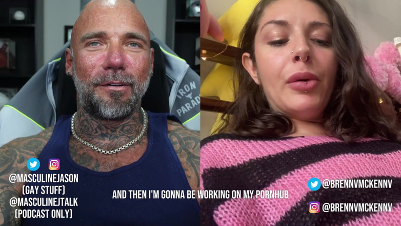 Raw and Uncensored with Masculine Jason: Porn Star Confessions - Brennna Mckenna (episodio 89)