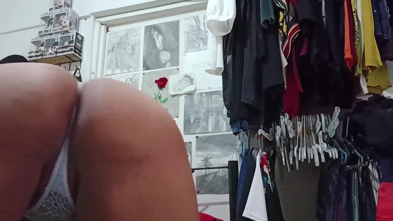 Karmicoxv: I Record My Fat Mexican Wife Dancing and Showing Her...