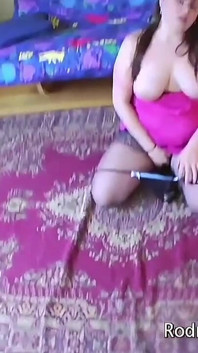 Retro bBW dreier und spermatausch