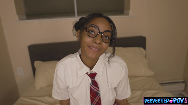 Perverted POV: Lost Teen Student Brought Home and Fucked