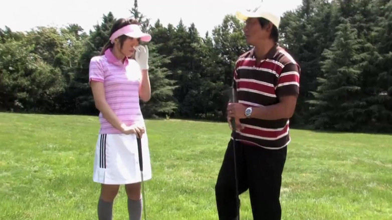 Asian Mature Climax: Golf course oral satisfaction