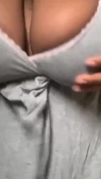 Rubbing My Pussy Squeezing Milking My Big Nipples