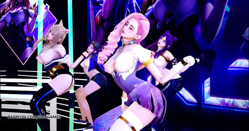 3D-Hentai Games: BLACKPINK - per sempre giovane spogliarello 4K 60FPS