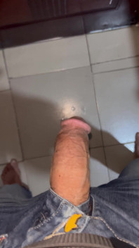 Masturbando em jeans