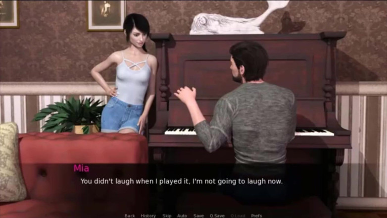 Visual Novels: Pine falls parte 16