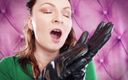 Arya Grander: Asmr: Video fetish muasin memekku pakai sarung tangan vegan yang...
