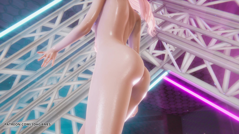 3D-Hentai Games: [mmd] Purple Kiss - Nerdy Seraphine, Tarian Bogel Seksi Liga Legenda...