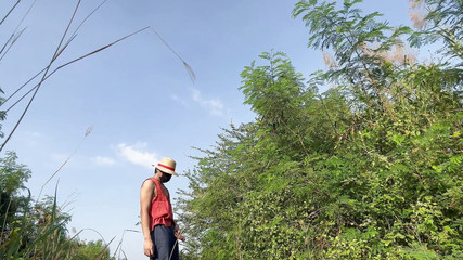 SinglePlayerBKK: Une grosse bite luffy se branle dans la nature.