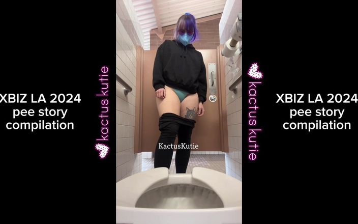 Kactus kutie: Xbiz La 2024 - compilação de histórias de xixi