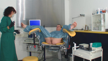 Rubber & Clinic Studio - 1ATOYS: Kinky anal exam with ultrasound