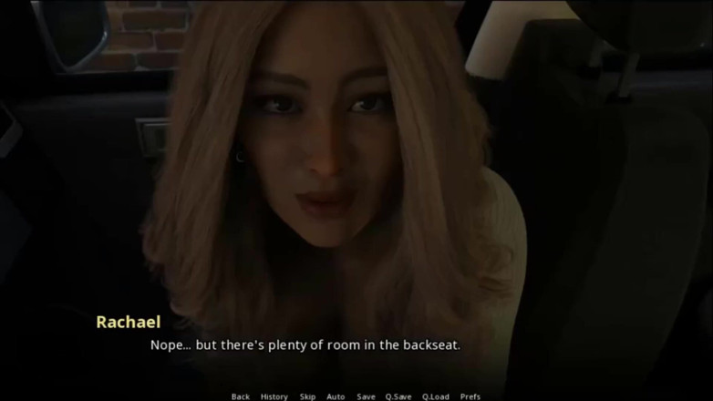 Visual Novels: WVM yıldız üniversite bölüm 125 - arabada orta yaşlı seksi kadınla seks