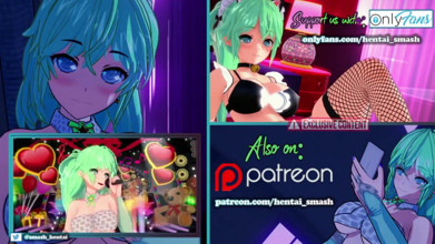 Lucky guy fucks a blonde and redhead Warcraft elves in a threesome, cums inside both of them - World of warcraft Hentai