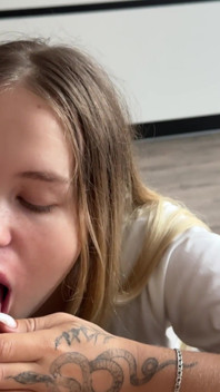 Playing Truth or Dare with My Girlfriends Little Stepsister