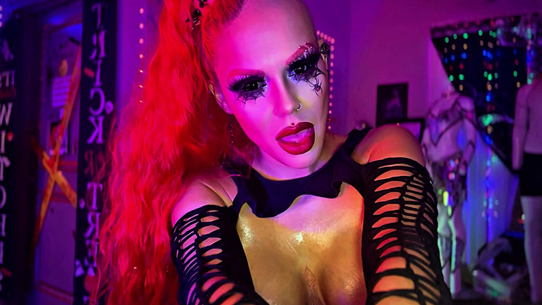 Red X: 4K Ruined by the Spider Queen Filthy Strip to JOI