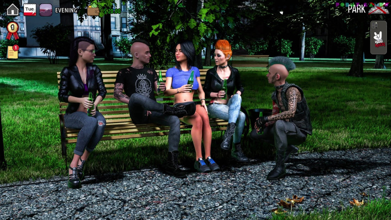 Porny Games: L7teamによるサンビルのミルフたち - セクシーパンク女神との別れセックス 73