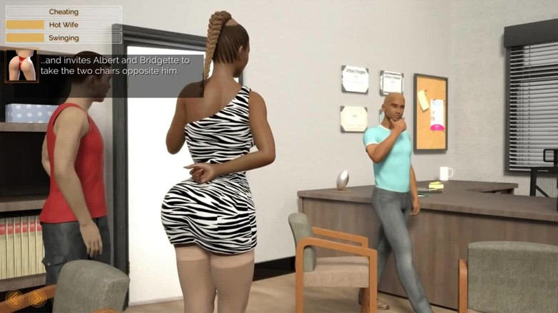 Dirty GamesXxX: Happy Marriage: Slutty girlfriend and her new boss, interracial ep.21